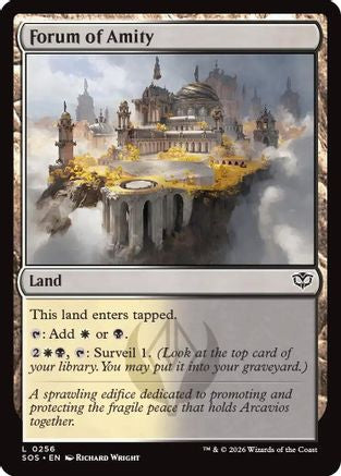 Forum of Amity (256) [Secrets of Strixhaven] foil - Deck Out Gaming