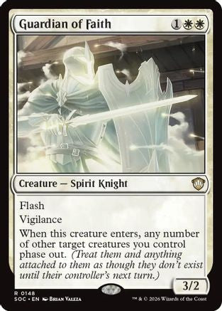 Guardian of Faith (148) [Commander: Secrets of Strixhaven] - Deck Out Gaming