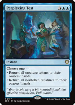 Perplexing Test (197) [Commander: Secrets of Strixhaven] - Deck Out Gaming