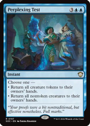 Perplexing Test (197) [Commander: Secrets of Strixhaven] - Deck Out Gaming