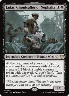Jadar, Ghoulcaller of Nephalia (217) [Commander: Secrets of Strixhaven] - Deck Out Gaming