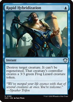 Rapid Hybridization (198) [Commander: Secrets of Strixhaven] - Deck Out Gaming