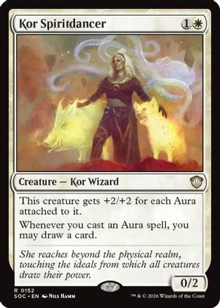 Kor Spiritdancer (152) [Commander: Secrets of Strixhaven] - Deck Out Gaming