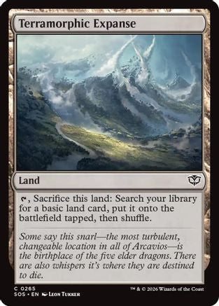 Terramorphic Expanse (265) [Secrets of Strixhaven] - Deck Out Gaming