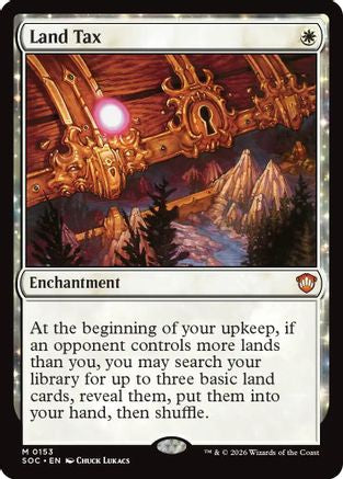 Land Tax (153) [Commander: Secrets of Strixhaven] - Deck Out Gaming