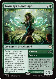 Yavimaya Bloomsage (44) [Commander: Secrets of Strixhaven] - Deck Out Gaming