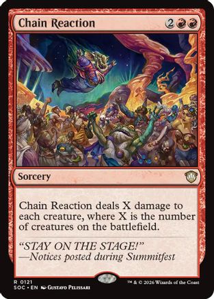 Chain Reaction (121) [Commander: Secrets of Strixhaven] - Deck Out Gaming
