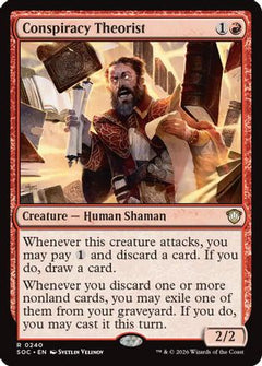 Conspiracy Theorist (240) [Commander: Secrets of Strixhaven] - Deck Out Gaming