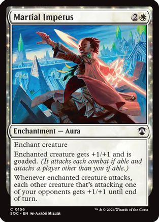 Martial Impetus (156) [Commander: Secrets of Strixhaven] - Deck Out Gaming
