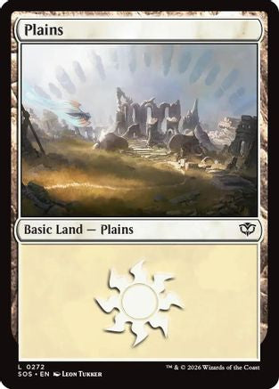 Plains (0272) (272) [Secrets of Strixhaven] foil - Deck Out Gaming