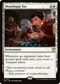 Monologue Tax (157) [Commander: Secrets of Strixhaven] - Deck Out Gaming
