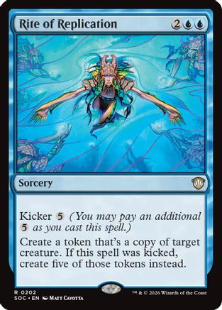 Rite of Replication (202) [Commander: Secrets of Strixhaven] - Deck Out Gaming