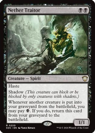 Nether Traitor (220) [Commander: Secrets of Strixhaven] - Deck Out Gaming