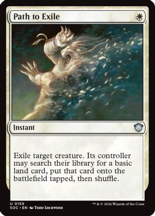 Path to Exile (159) [Commander: Secrets of Strixhaven] - Deck Out Gaming