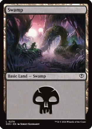 Swamp (0276) (276) [Secrets of Strixhaven] foil - Deck Out Gaming