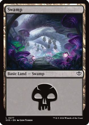 Swamp (0277) (277) [Secrets of Strixhaven] foil - Deck Out Gaming