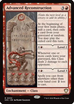Advanced Reconstruction (30) [Commander: Secrets of Strixhaven] - Deck Out Gaming