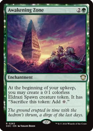 Awakening Zone (262) [Commander: Secrets of Strixhaven] - Deck Out Gaming