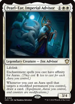 Pearl-Ear, Imperial Advisor (160) [Commander: Secrets of Strixhaven] - Deck Out Gaming