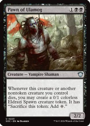 Pawn of Ulamog (223) [Commander: Secrets of Strixhaven] - Deck Out Gaming