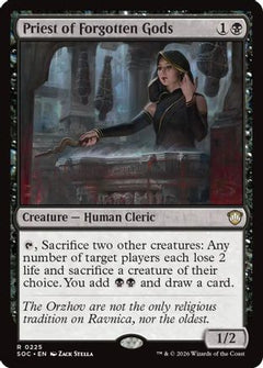 Priest of Forgotten Gods (225) [Commander: Secrets of Strixhaven] - Deck Out Gaming