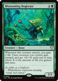 Blossoming Bogbeast (264) [Commander: Secrets of Strixhaven] - Deck Out Gaming