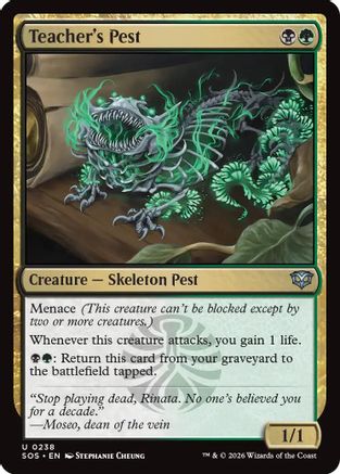 Teacher's Pest (238) [Secrets of Strixhaven] - Deck Out Gaming
