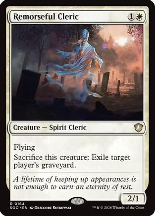 Remorseful Cleric (164) [Commander: Secrets of Strixhaven] - Deck Out Gaming