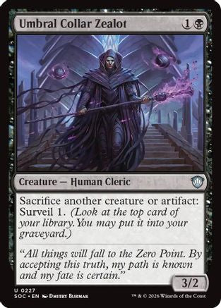 Umbral Collar Zealot (227) [Commander: Secrets of Strixhaven] - Deck Out Gaming