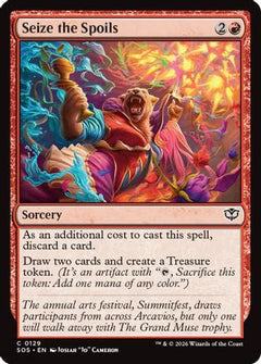 Seize the Spoils (129) [Secrets of Strixhaven] foil - Deck Out Gaming