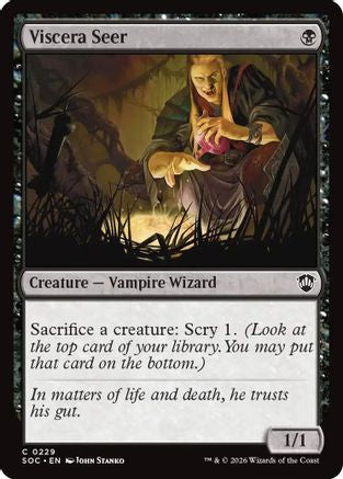 Viscera Seer (229) [Commander: Secrets of Strixhaven] - Deck Out Gaming
