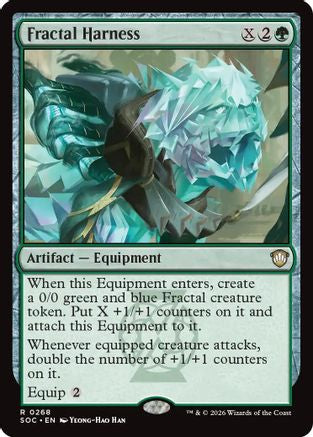 Fractal Harness (268) [Commander: Secrets of Strixhaven] - Deck Out Gaming