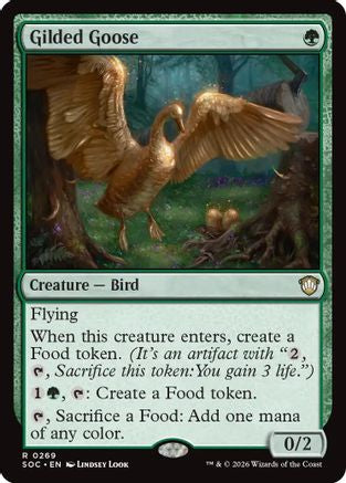 Gilded Goose (269) [Commander: Secrets of Strixhaven] - Deck Out Gaming