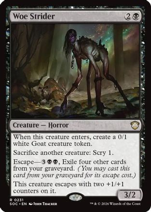 Woe Strider (231) [Commander: Secrets of Strixhaven] - Deck Out Gaming