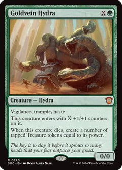 Goldvein Hydra (270) [Commander: Secrets of Strixhaven] - Deck Out Gaming