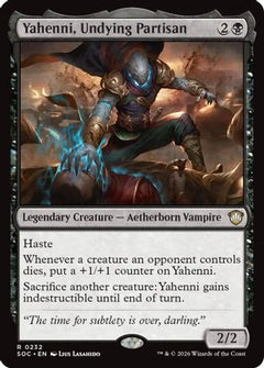 Yahenni, Undying Partisan (232) [Commander: Secrets of Strixhaven] - Deck Out Gaming