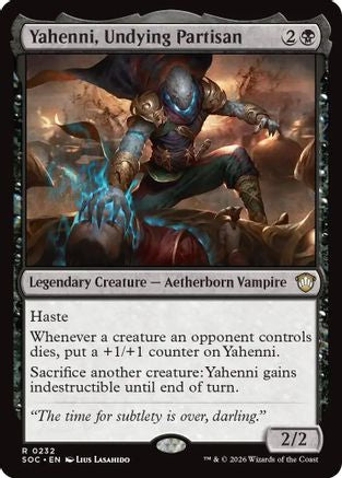 Yahenni, Undying Partisan (232) [Commander: Secrets of Strixhaven] - Deck Out Gaming