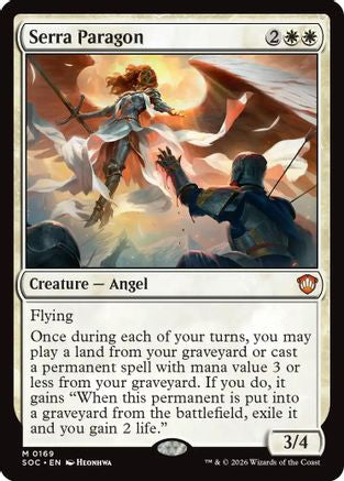 Serra Paragon (169) [Commander: Secrets of Strixhaven] - Deck Out Gaming