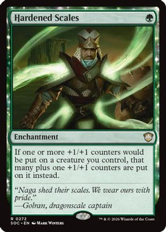 Hardened Scales (272) [Commander: Secrets of Strixhaven] - Deck Out Gaming