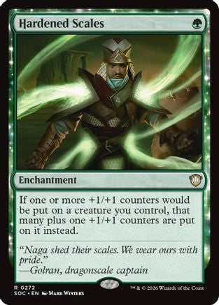 Hardened Scales (272) [Commander: Secrets of Strixhaven] - Deck Out Gaming