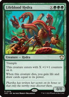 Lifeblood Hydra (274) [Commander: Secrets of Strixhaven] - Deck Out Gaming