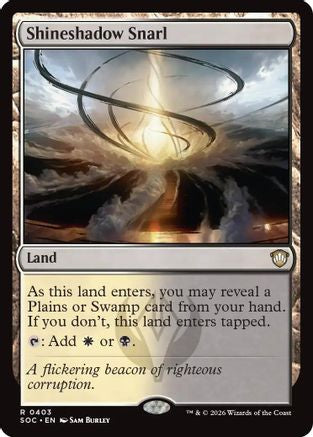 Shineshadow Snarl (403) [Commander: Secrets of Strixhaven] - Deck Out Gaming