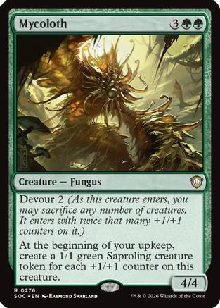 Mycoloth (276) [Commander: Secrets of Strixhaven] - Deck Out Gaming
