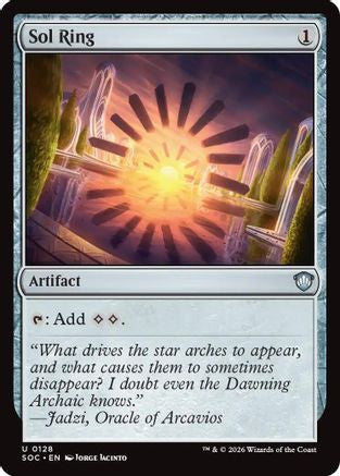 Sol Ring (128) [Commander: Secrets of Strixhaven] - Deck Out Gaming