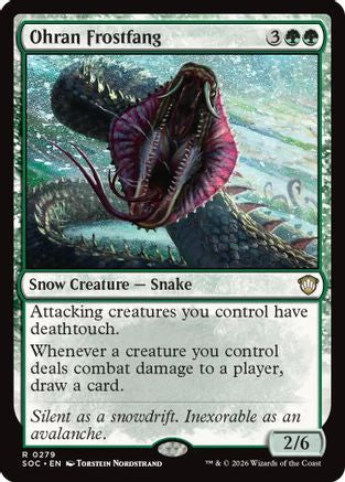 Ohran Frostfang (279) [Commander: Secrets of Strixhaven] - Deck Out Gaming