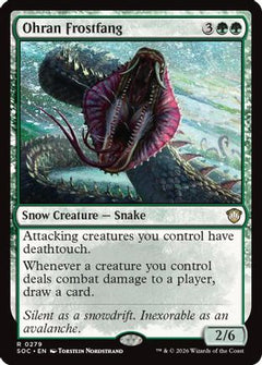 Ohran Frostfang (279) [Commander: Secrets of Strixhaven] - Deck Out Gaming