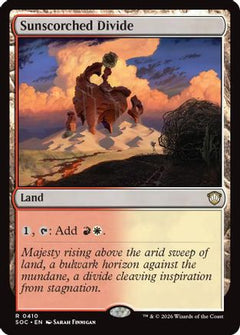 Sunscorched Divide (410) [Commander: Secrets of Strixhaven] - Deck Out Gaming
