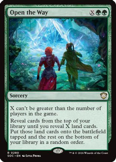 Open the Way (280) [Commander: Secrets of Strixhaven] - Deck Out Gaming