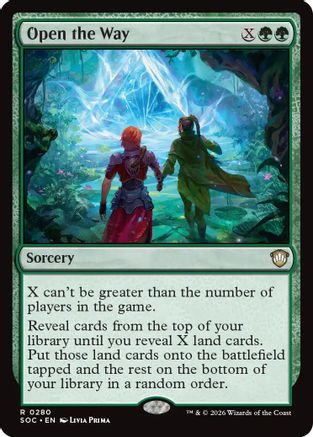 Open the Way (280) [Commander: Secrets of Strixhaven] - Deck Out Gaming