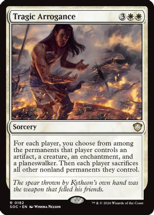 Tragic Arrogance (182) [Commander: Secrets of Strixhaven] - Deck Out Gaming
